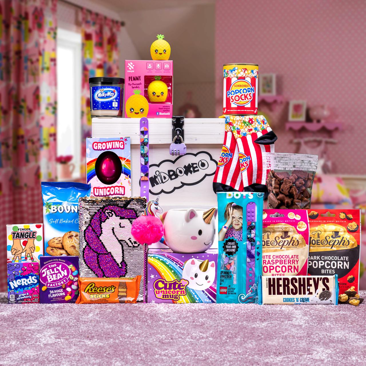 Dívčí Kidboxeo s jednorožci XXL