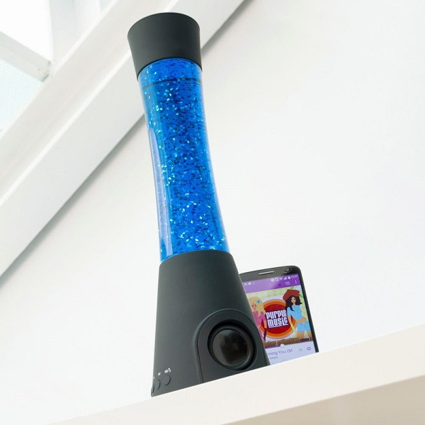 Lávová lampa s bluetooth reproduktorem a mikrofonem innovagoods (V0101039)