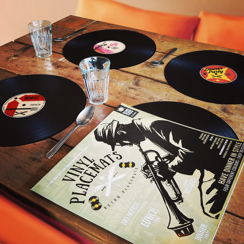 Set podložek pod jídlo Vinyl