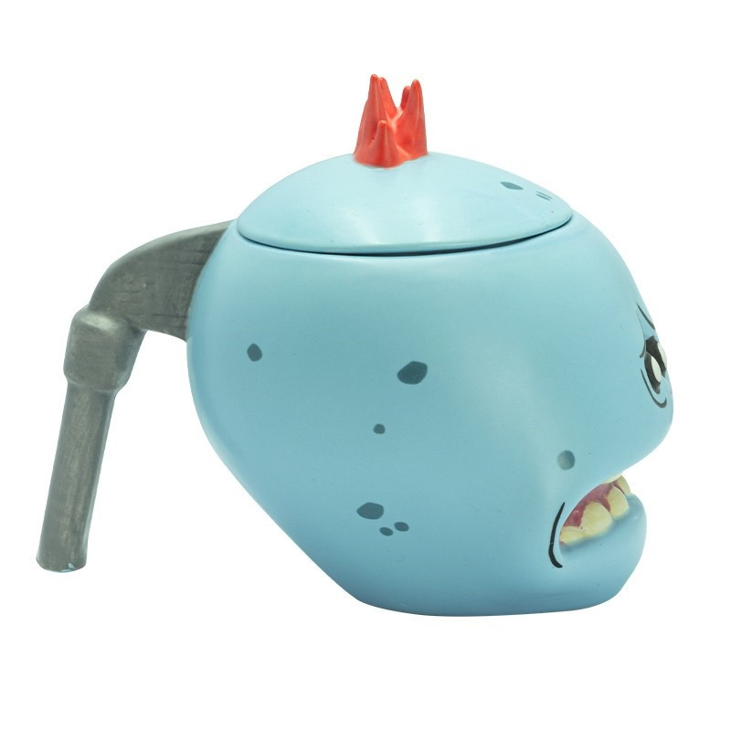 RICK AND MORTY Mug 3D Mr. Meeseeks x2 - 3D hrnek hlava Mortyho (ABYMUG675)