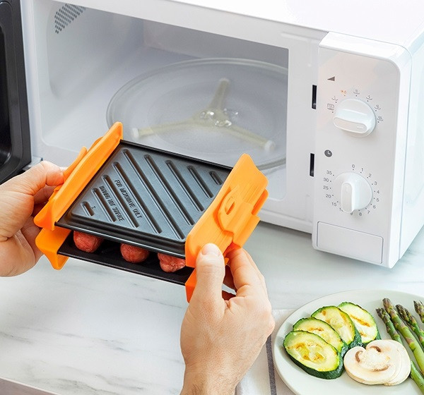 Gril do mikrovlnné trouby grillet innovagoods (V0103102)