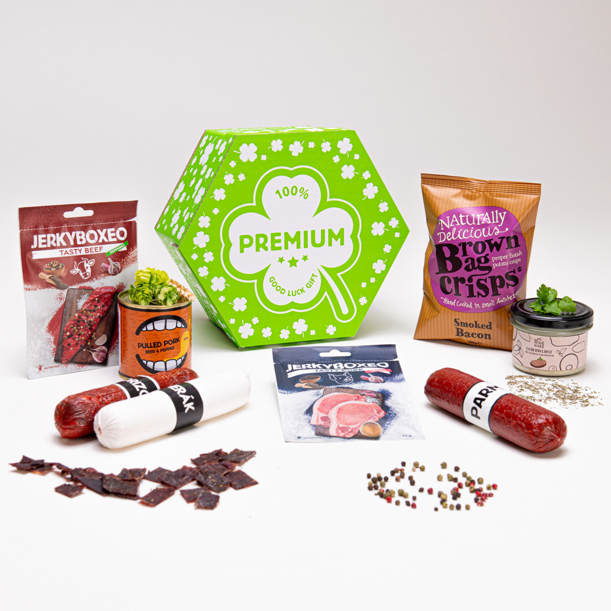 Giftboxeo plné masa - Čtyřlístek