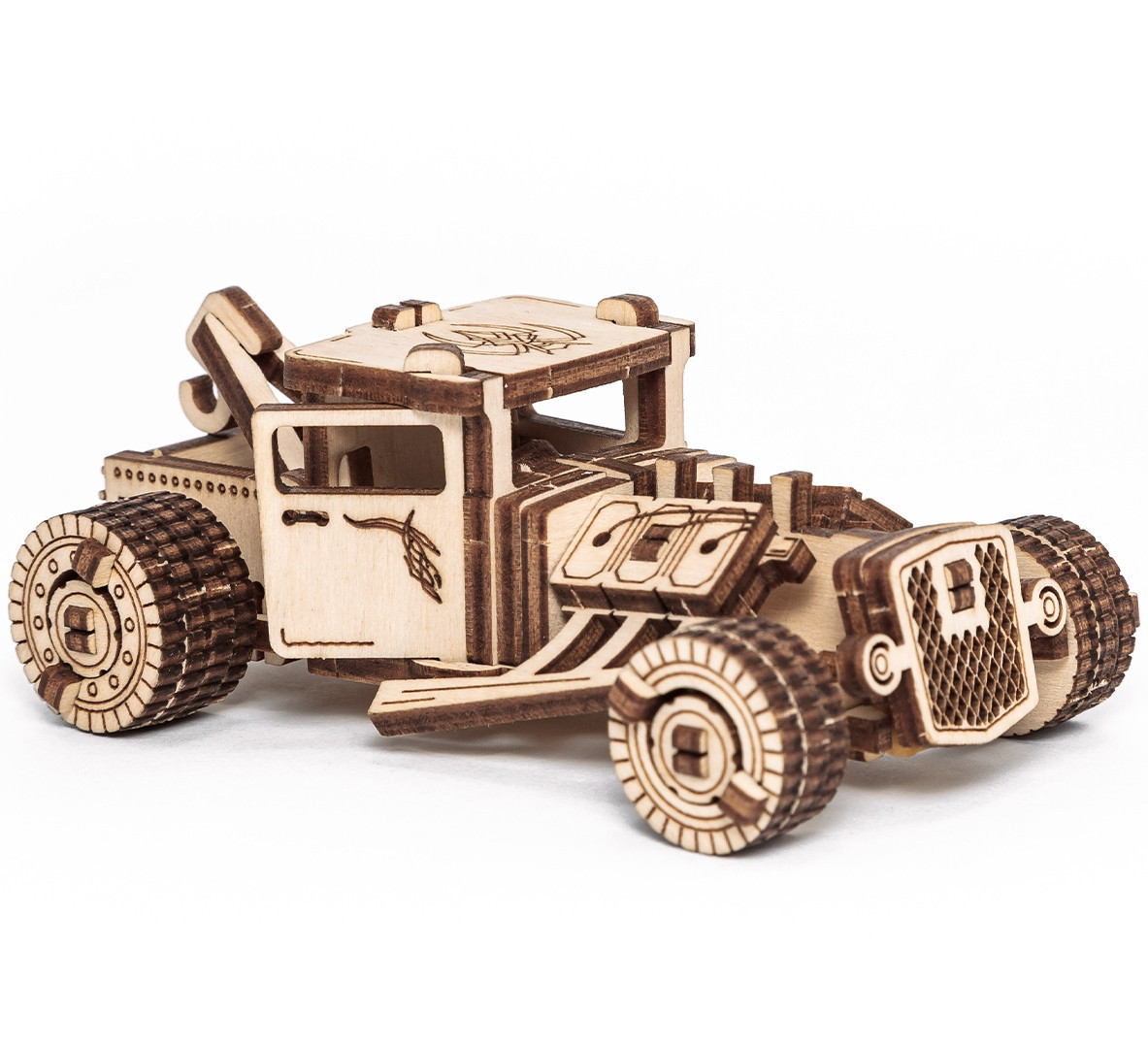 Set dřevěných modelů vozidel