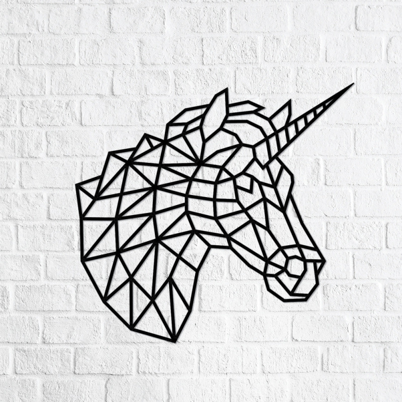 Dřevěné skládací puzzle "Unicorn"