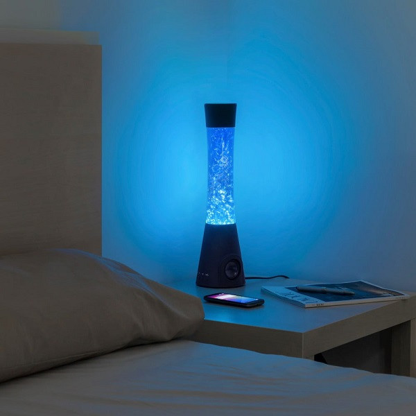 Lávová lampa s bluetooth reproduktorem a mikrofonem innovagoods (V0101039)
