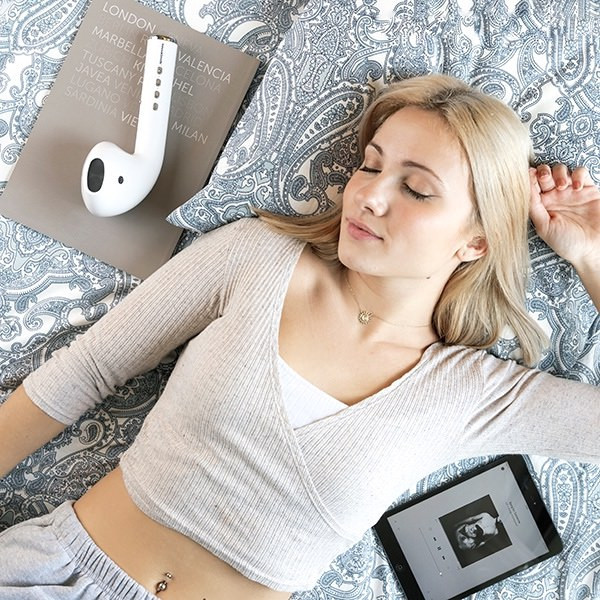 Multifunkční bezdrátový reproduktor ve tvaru obřího sluchátka funsker innovagoods (V0103227)