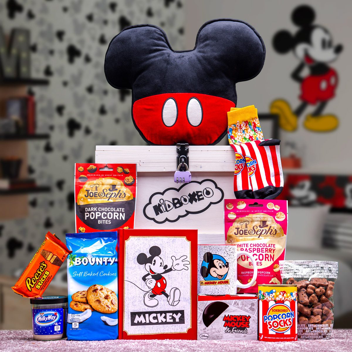 Dívčí Kidboxeo s Mickey Mousem