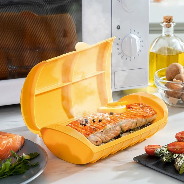 Napařovací silikonová vložka a recepty cooksty innovagoods (V0103314)