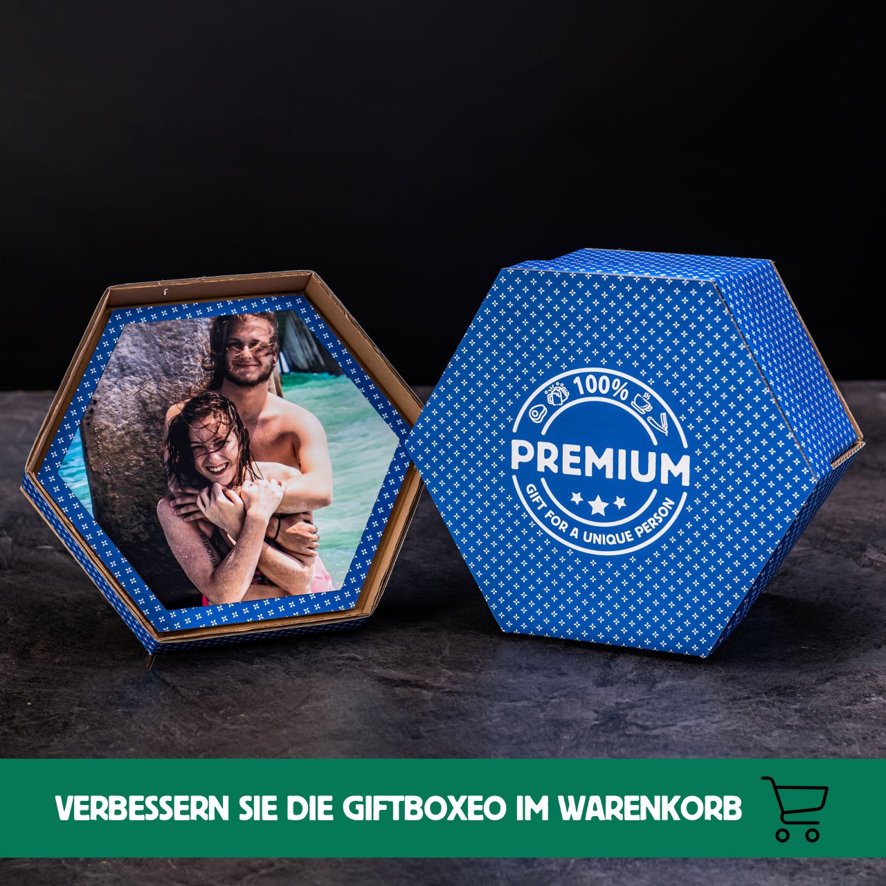 Party Giftboxeo - Modré