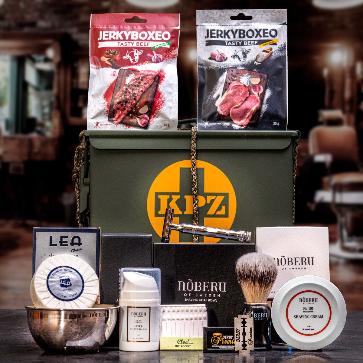 Armyboxeo s luxusním holením