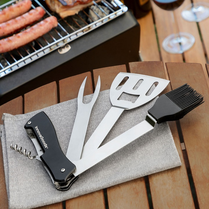 Sada náčiní na grilování 5v1 bbkit innovagoods (V0103127)