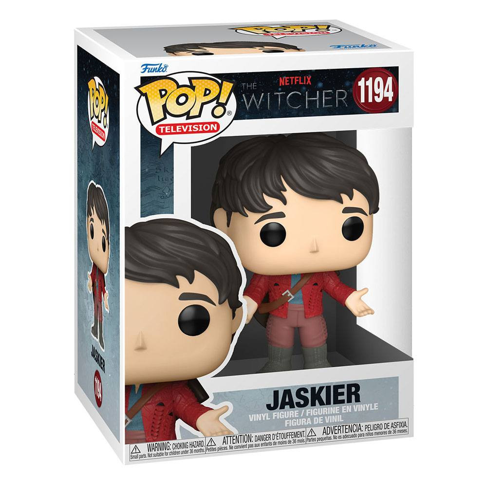 The Witcher POP! TV Vinyl Figure Jaskier (Red Outfit) 9 cm - Figurka POP Marigold Zaklínač (FK58909)