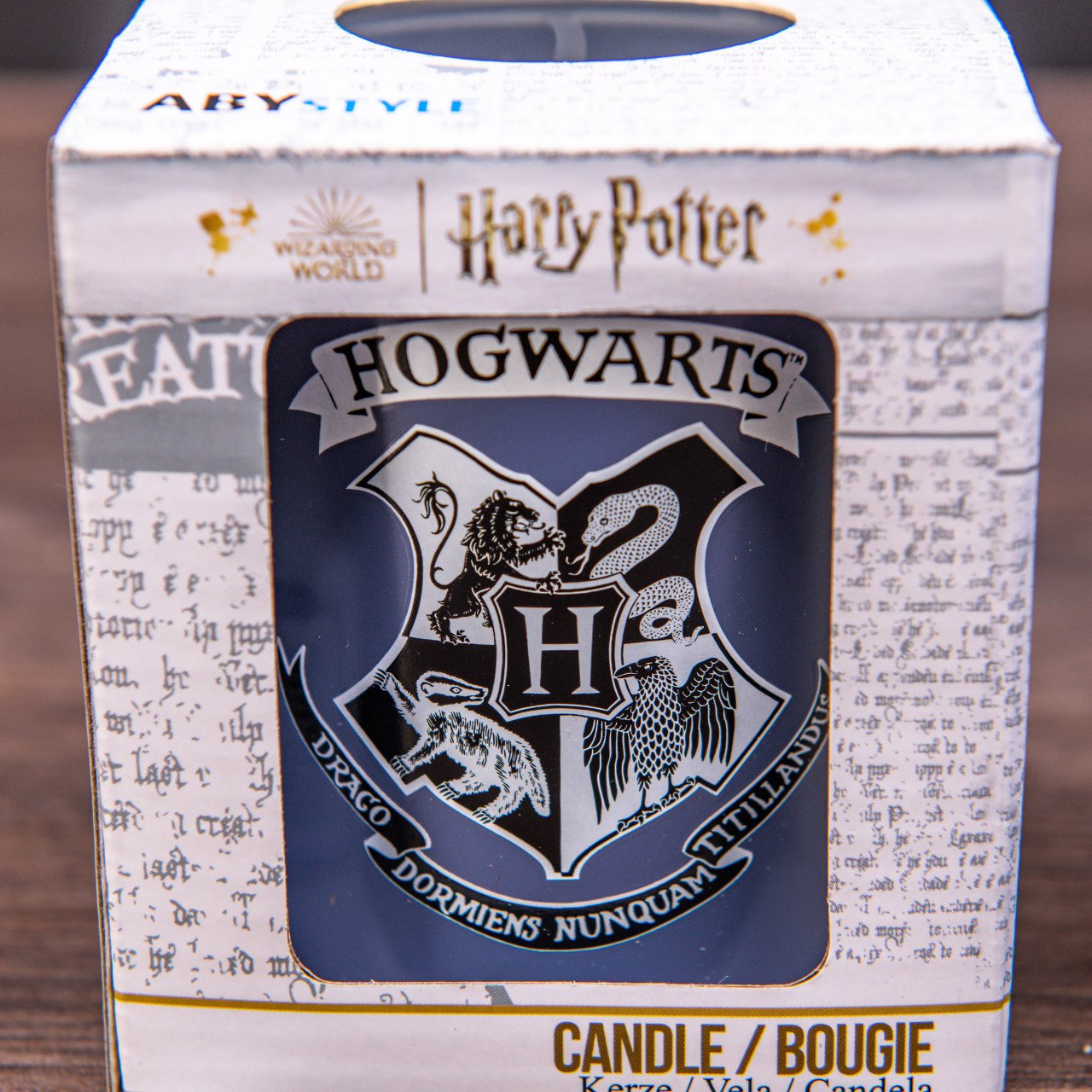 HARRY POTTER Bougie Poudlard - svíčka Bradavice (ABYHOM002)