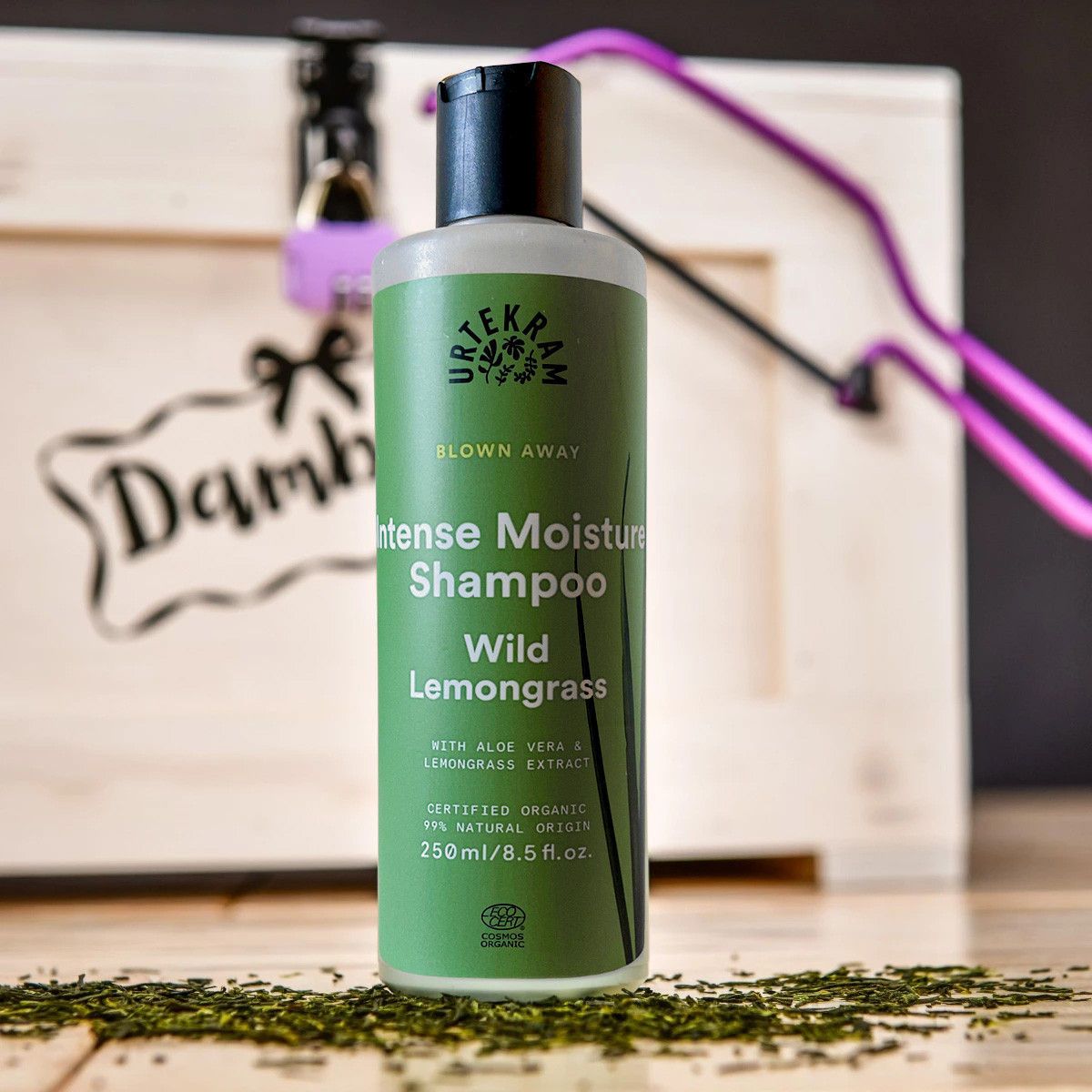 Truhla s luxusní kosmetikou - verbena s green matcha
