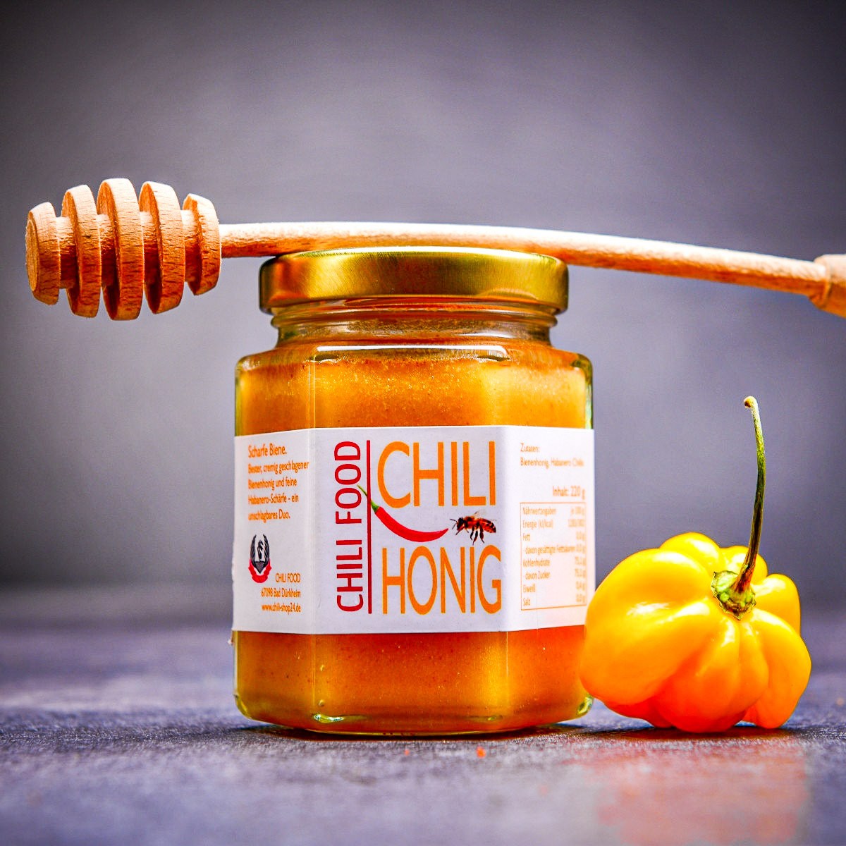Pastový med s papričkou Habanero 220 g