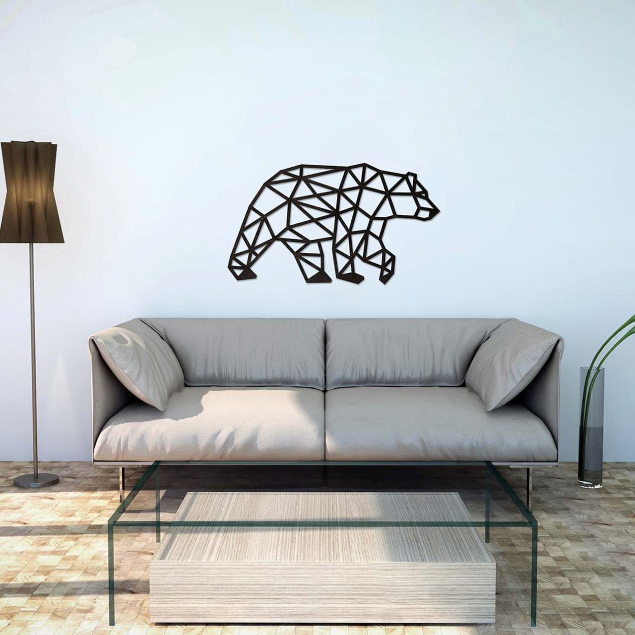 Designové nástěnné puzzle - Bear
