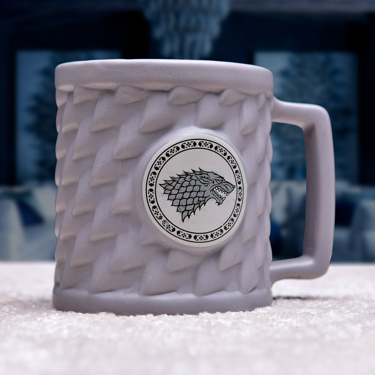 Keramický 3D hrnek Game of Thrones Stark - 500 ml