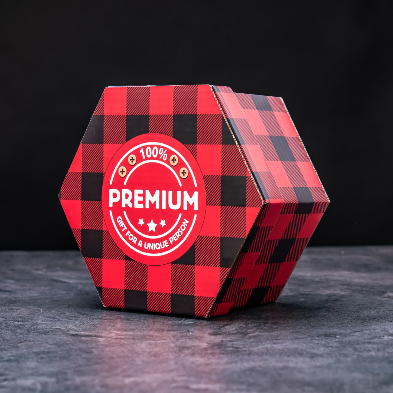 Hexagon plný chilli specialit - Flanelový