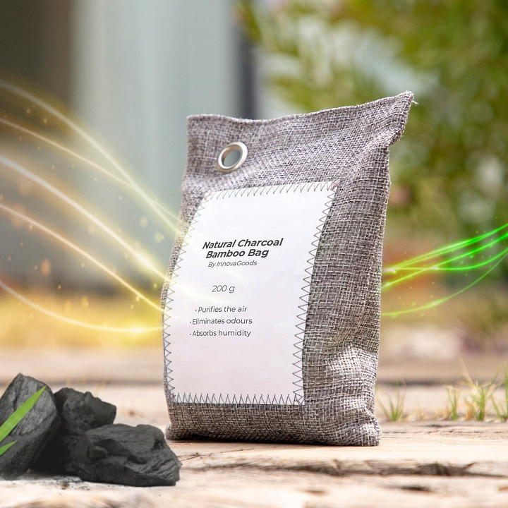 Sada sáčků na čistění vzduchu s aktivním uhlím bacoal innovagoods (2 kusy) (V0103193)