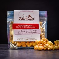 Luxusní pivní popcorn Joe & Seph's s příchutí německého pšeničného speciálu 32 g