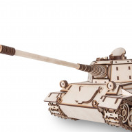 Dřevěný skládací 3D model - Tank Lowe