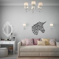 Dřevěné skládací puzzle "Unicorn"