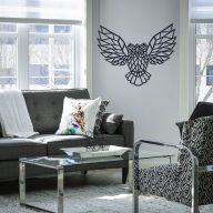 Designové nástěnné puzzle - Owl