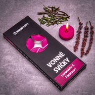 Bedna s luxusní kosmetikou - levandule