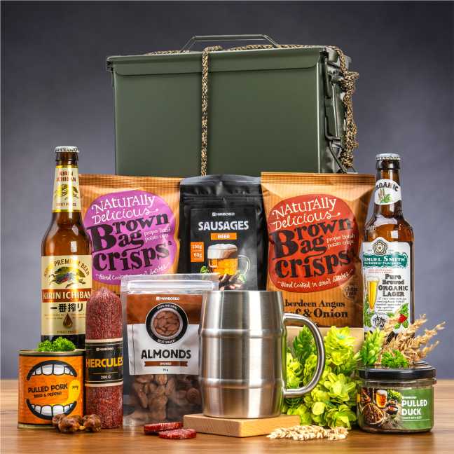 Armyboxeo voll mit Lagerbier