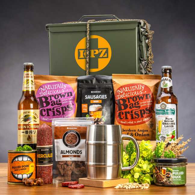 Armyboxeo voll mit Lagerbier