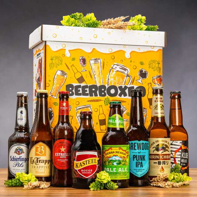 Beerboxeo - Geschenkverpackung voller Bierspezialitäten