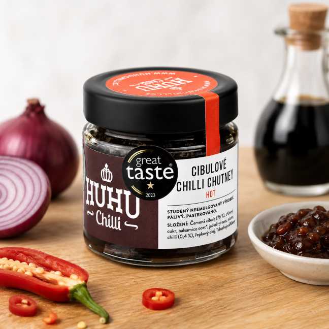 HUHU Chili-Zwiebel-Chutney 200 ml