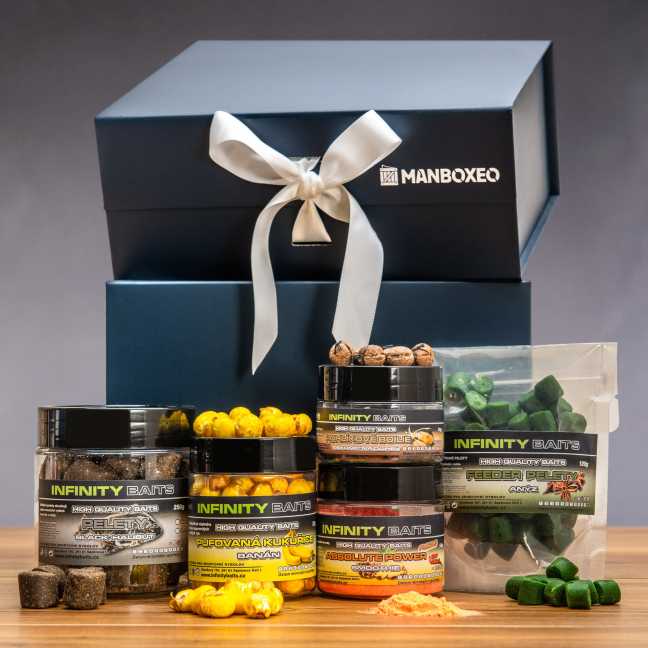 Giftboxeo Geschenkbox (royal blue) - Für den Angler