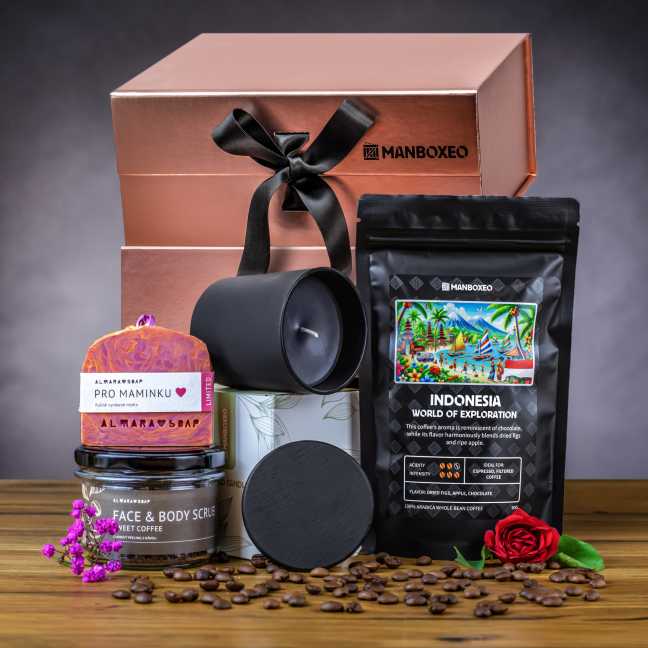 Geschenkset für Mama mit Kaffeeduft