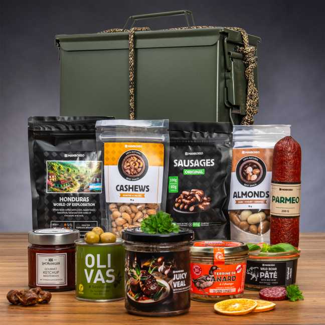 Armyboxeo voller Delikatessen