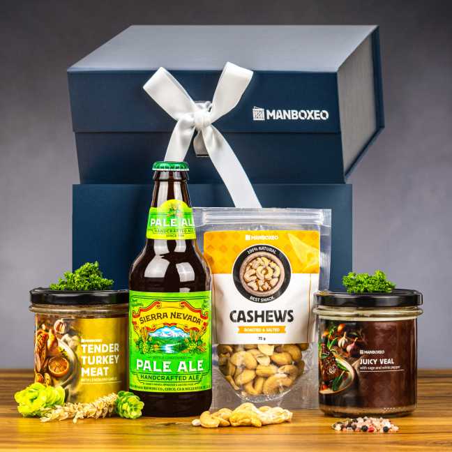 Valentins-Giftboxeo – Bier & Fleisch