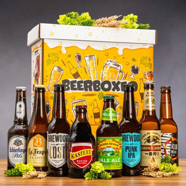 Beerboxeo - Geschenkverpackung voller Bierspezialitäten