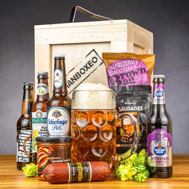 Oktoberfest Bierkiste für Bierliebhaber – Limitierte Edition