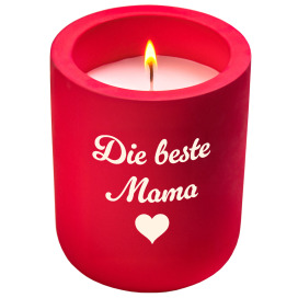 Kerzen mit eigenem Text